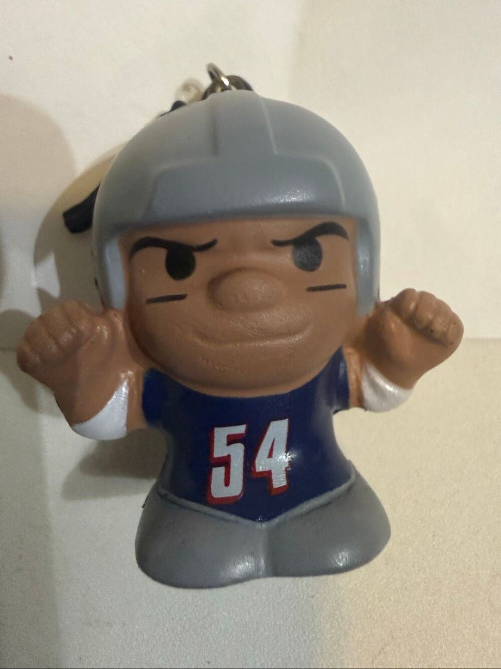 New England Patriots Tedy Bruschi Figure NFL SqueezyMates Legends Series 1